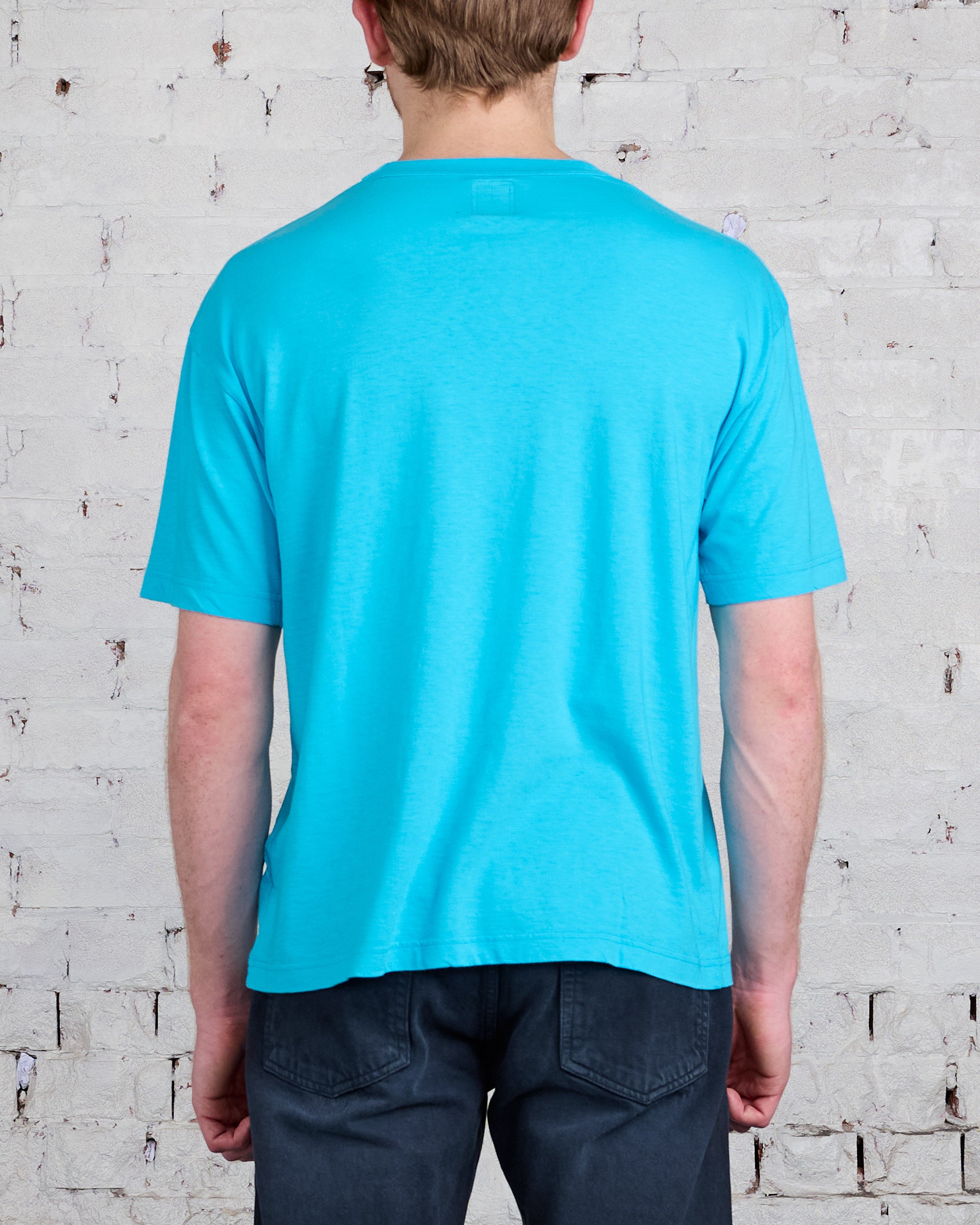 visvim I.C.T. Jumbo Tee S/S Blue – LESS 17