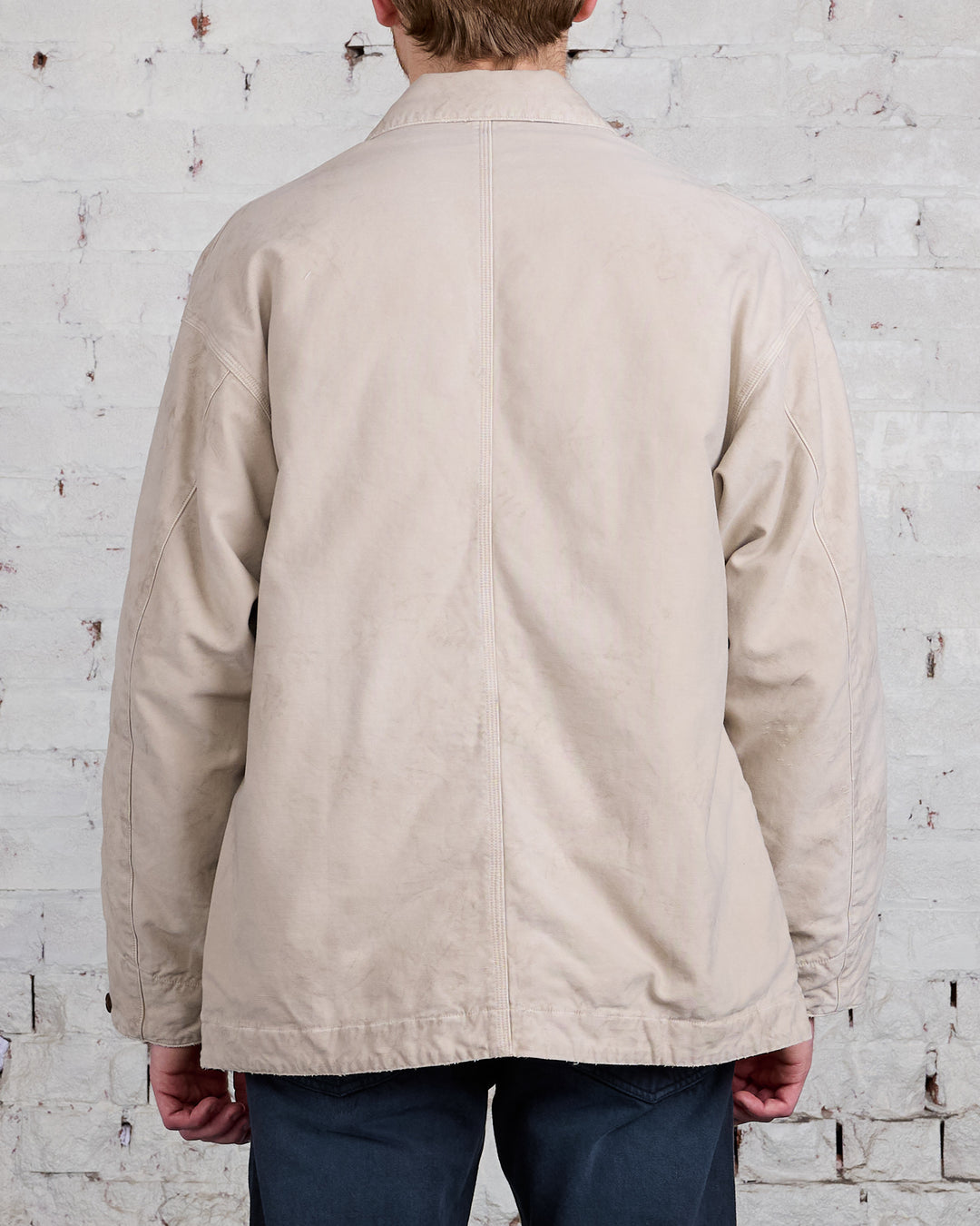 visvim I.C.T. Macray Coverall Jacket Crash Beige