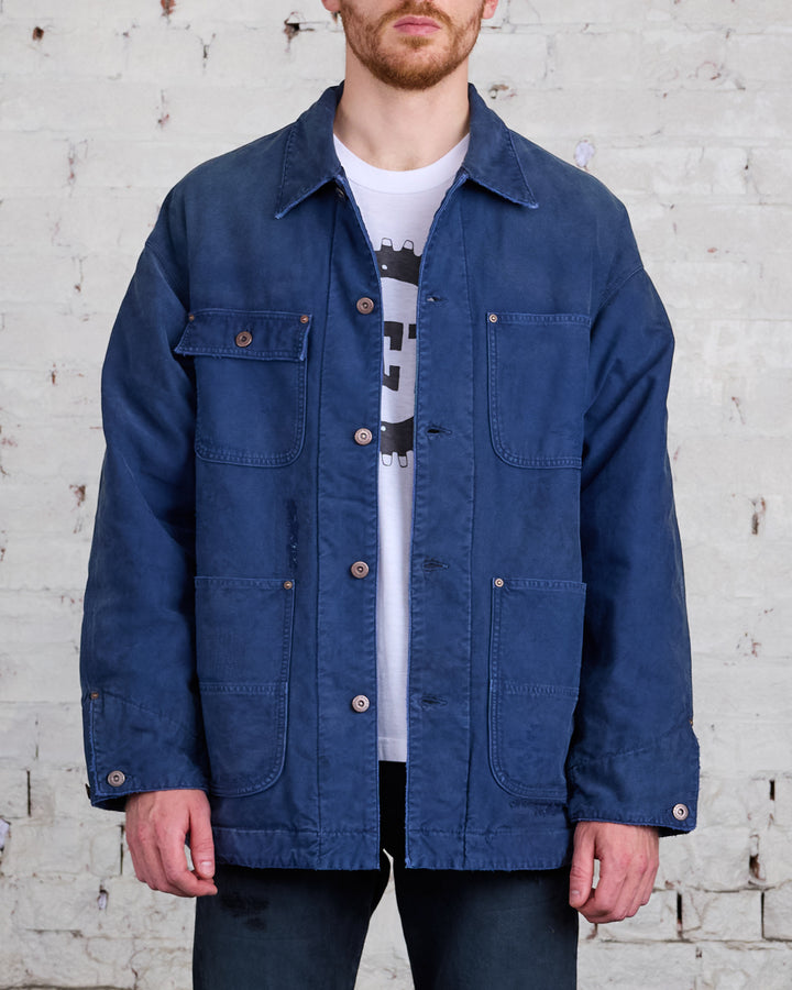 visvim I.C.T. Macray Coverall Jacket Crash Navy