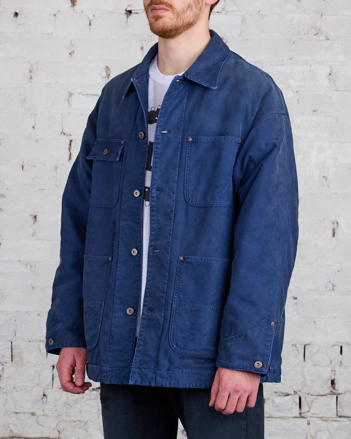 visvim I.C.T. Macray Coverall Jacket Crash Navy