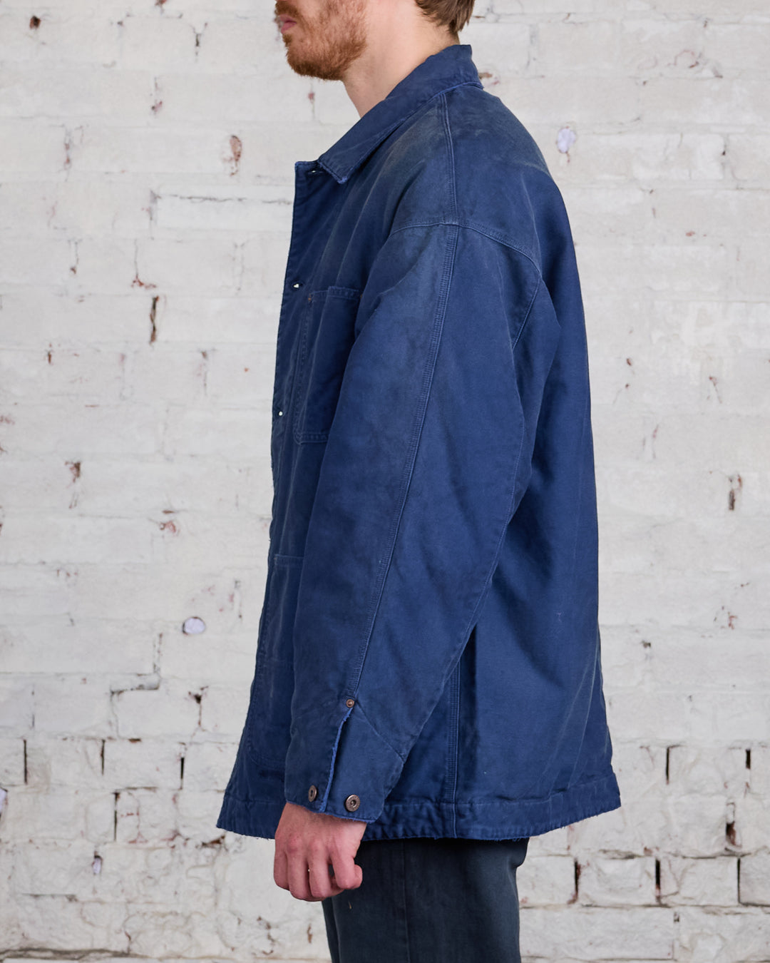 visvim I.C.T. Macray Coverall Jacket Crash Navy