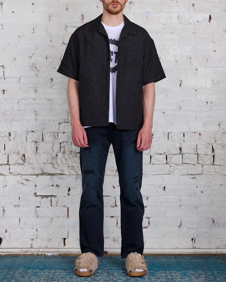 visvim I.C.T. Wallis Down Button Shirt Black