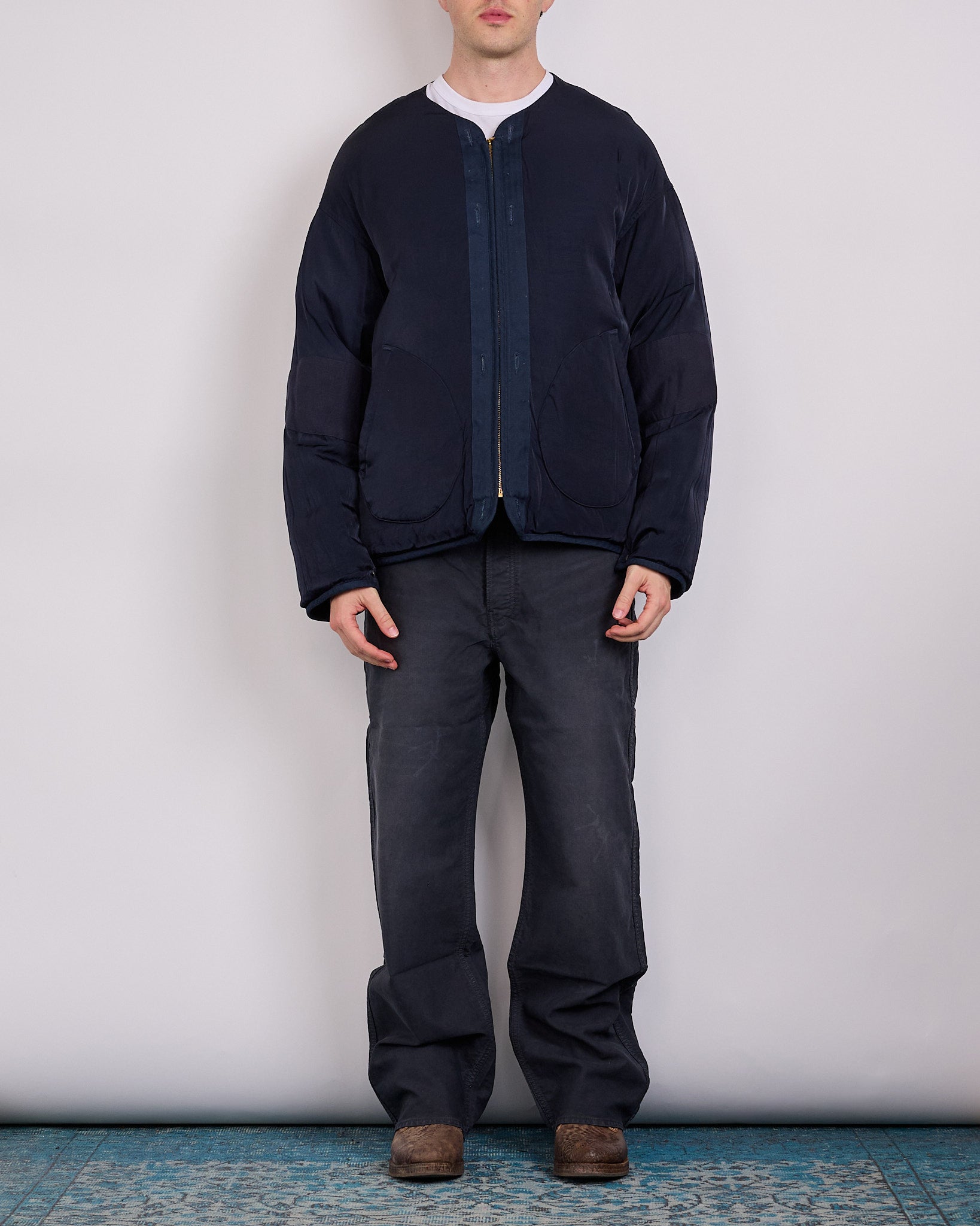 visvim Iris Down Jacket Navy – LESS 17