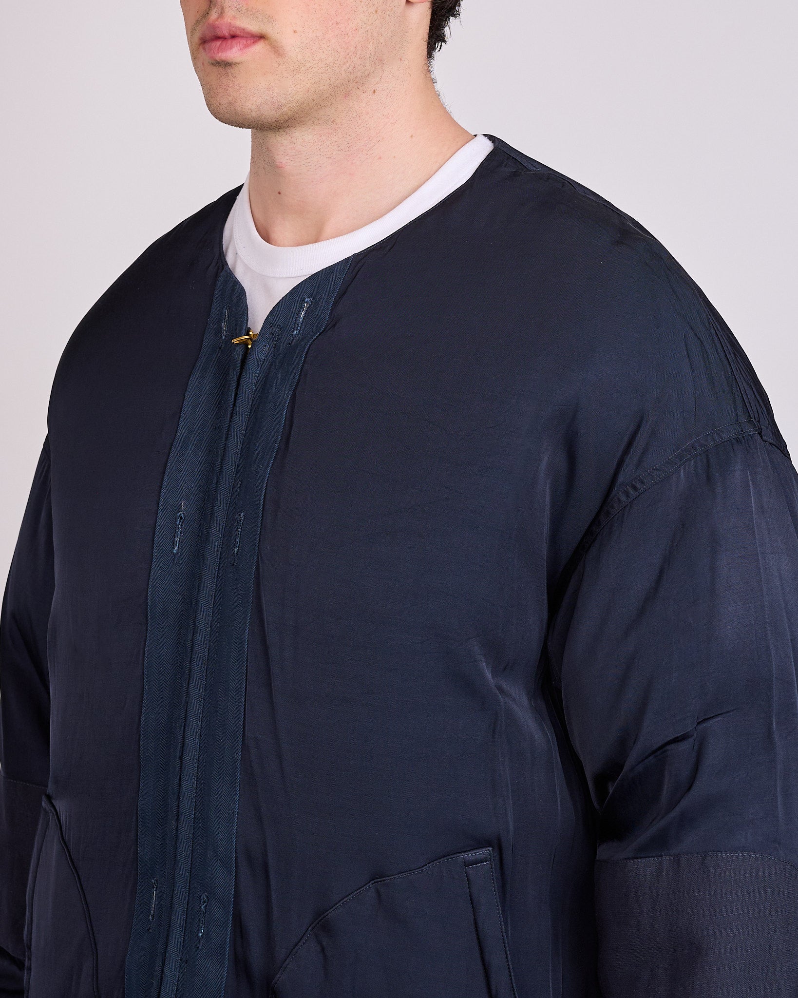 visvim Iris Down Jacket Navy – LESS 17