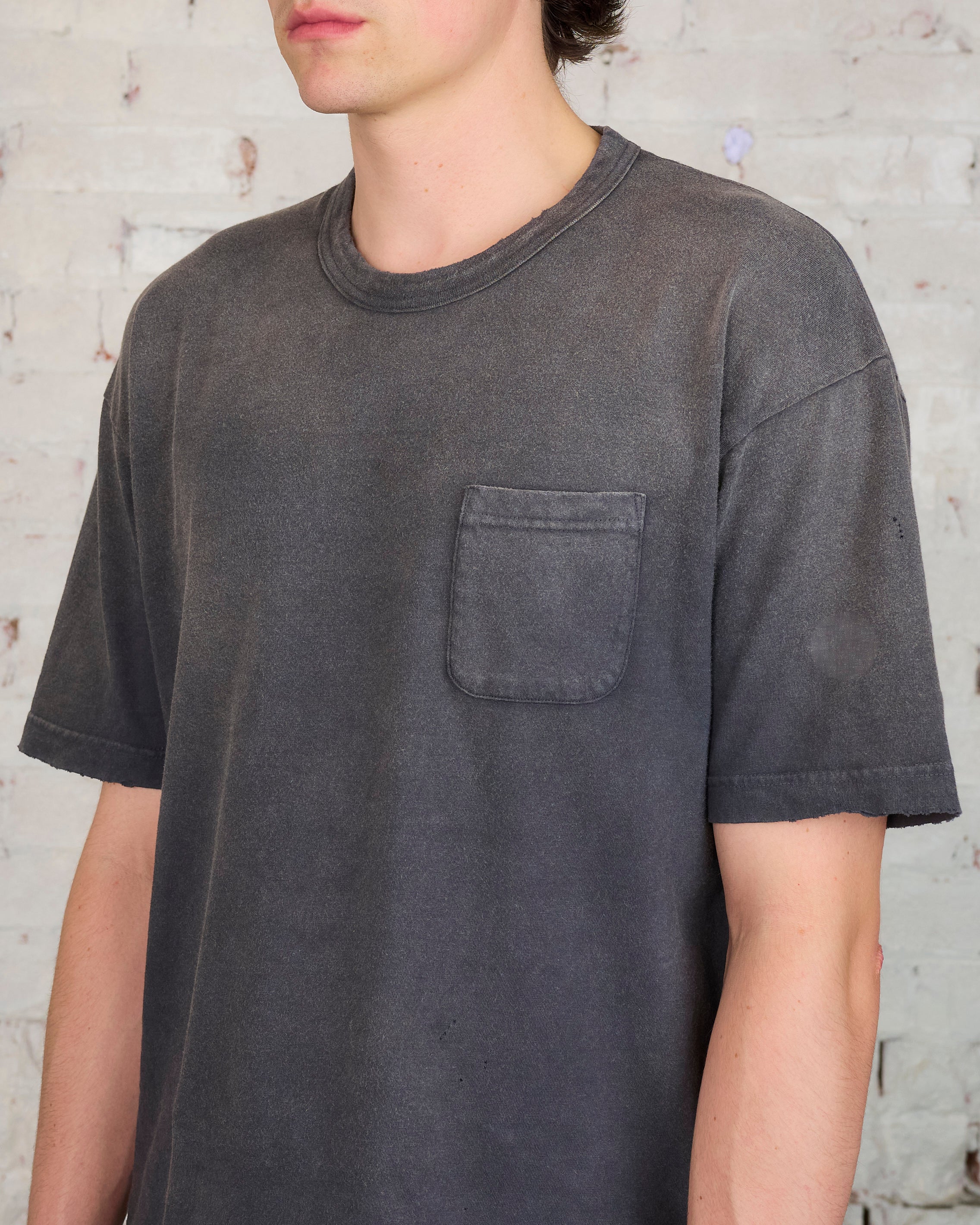 visvim Jumbo Crash T-Shirt Black