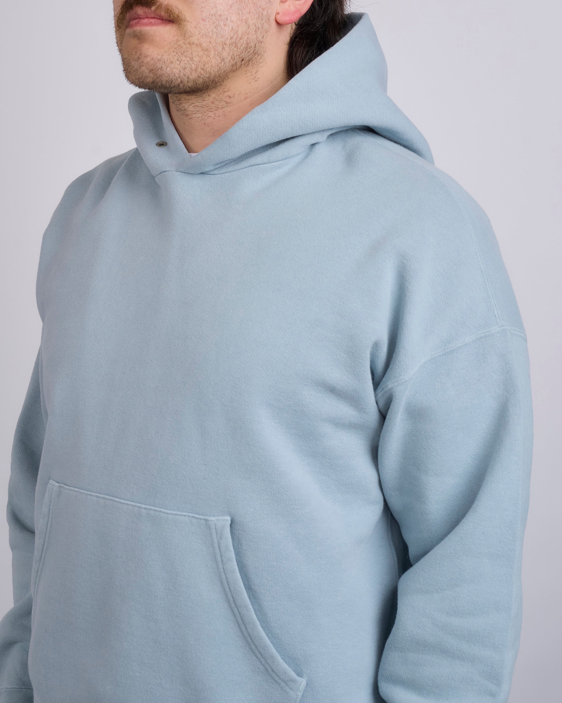 visvim Jumbo SB Hoodie DMGD Lt.Green – LESS 17