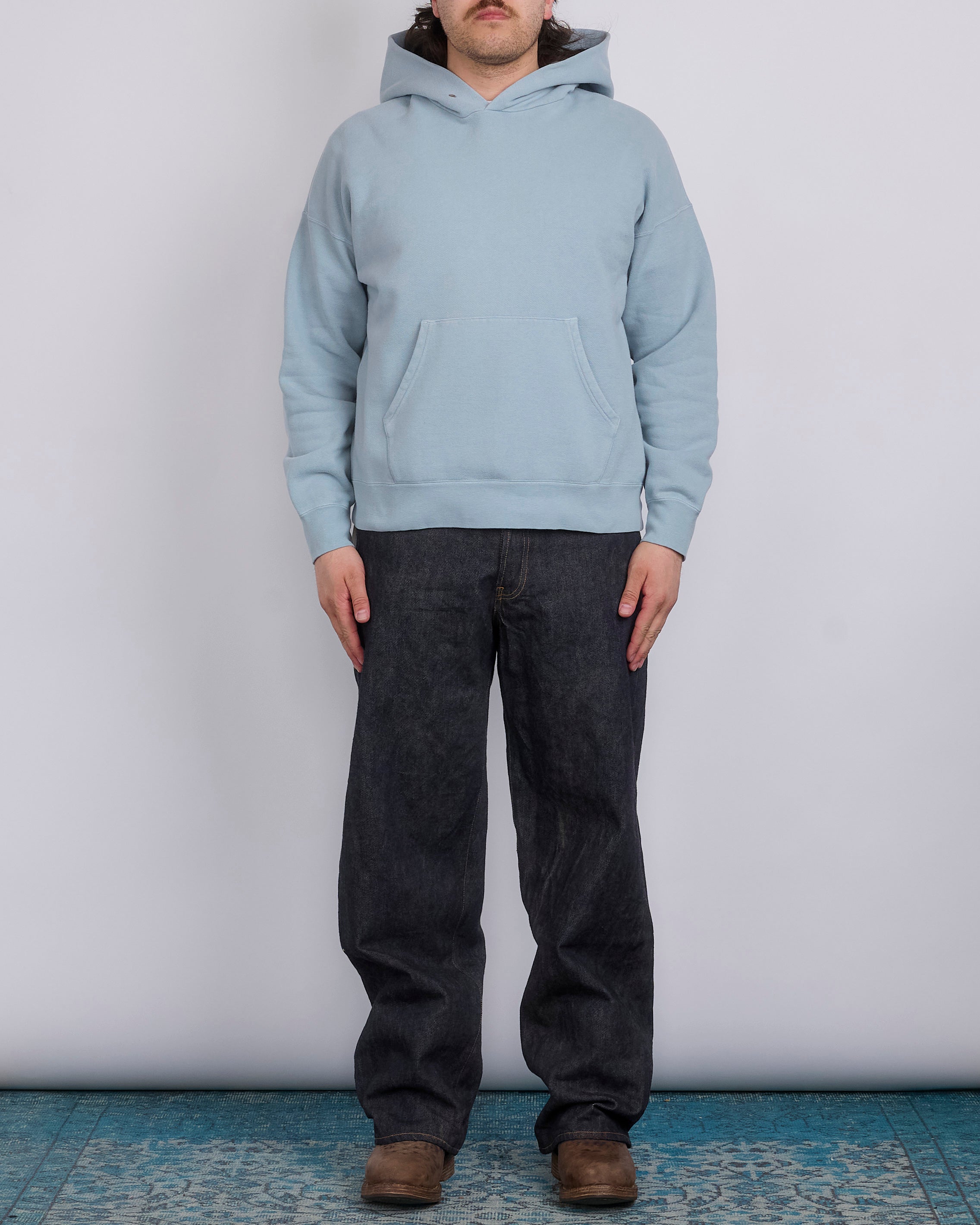 visvim Jumbo SB Hoodie DMGD Lt.Green – LESS 17