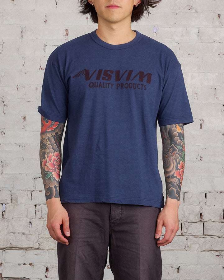 visvim Jumbo T-Shirt Short Sleeve Navy