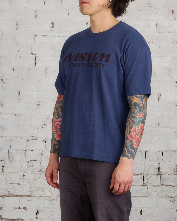 visvim Jumbo T-Shirt Short Sleeve Navy