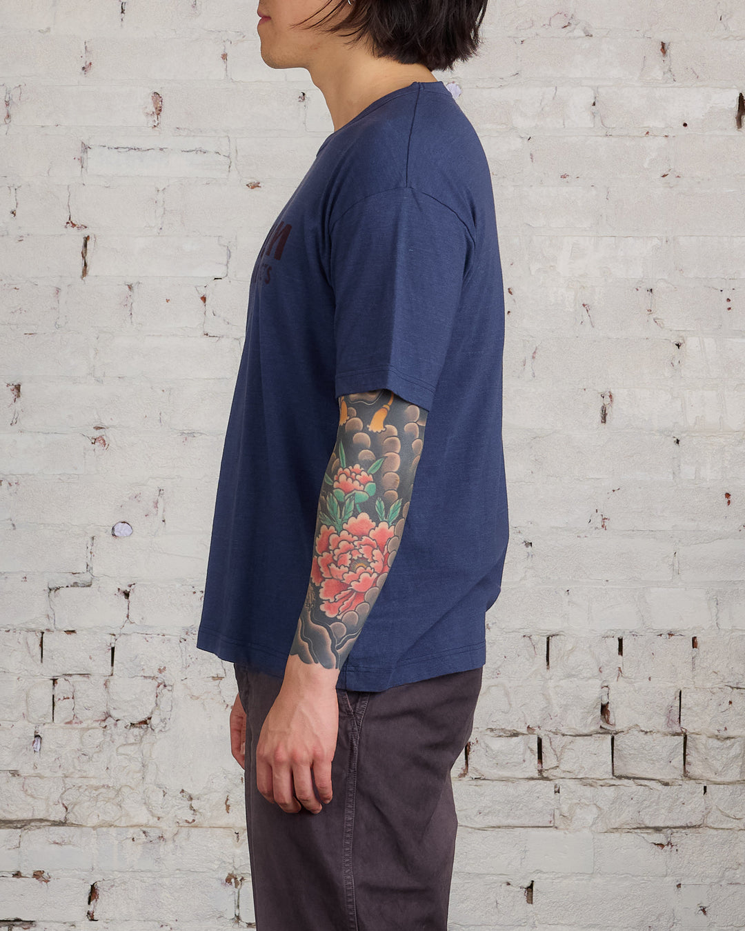 visvim Jumbo T-Shirt Short Sleeve Navy