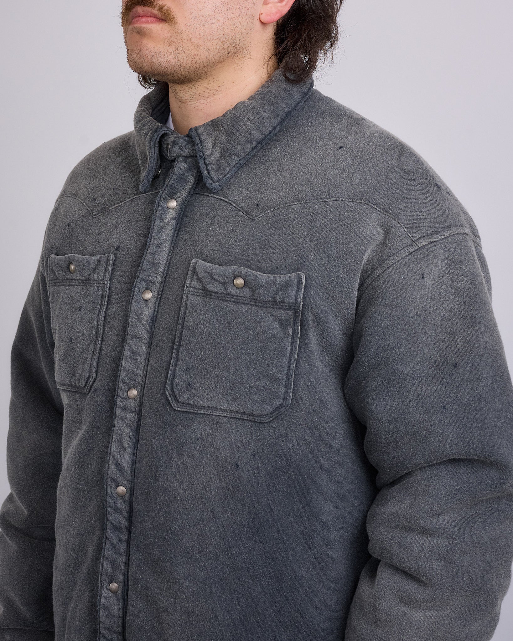 visvim Kerchief Era Down Jacket Crash Black – LESS 17