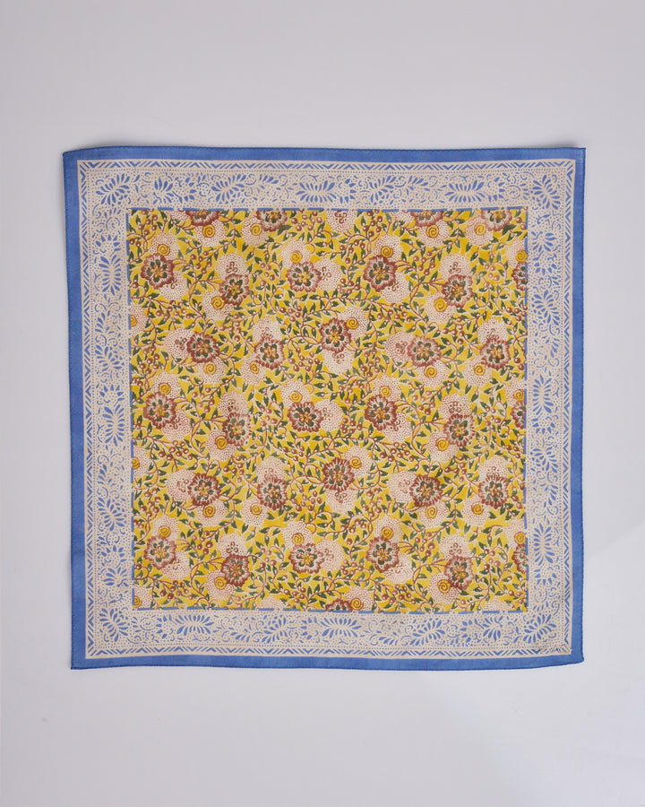 visvim Khadi Pattern Bandana Blue