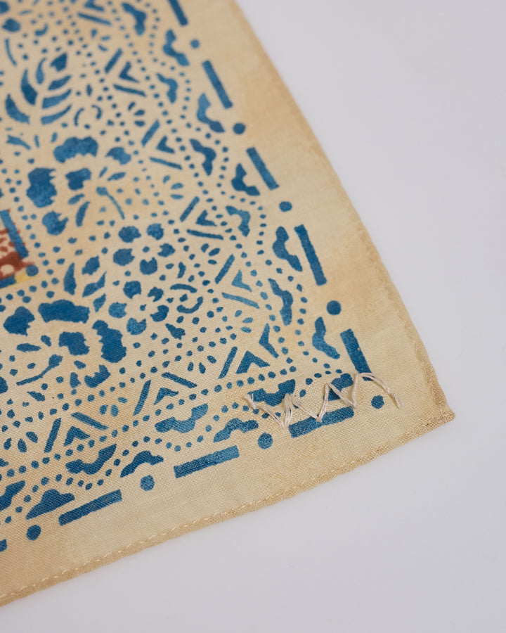 visvim Khadi Pattern Bandana Ivory