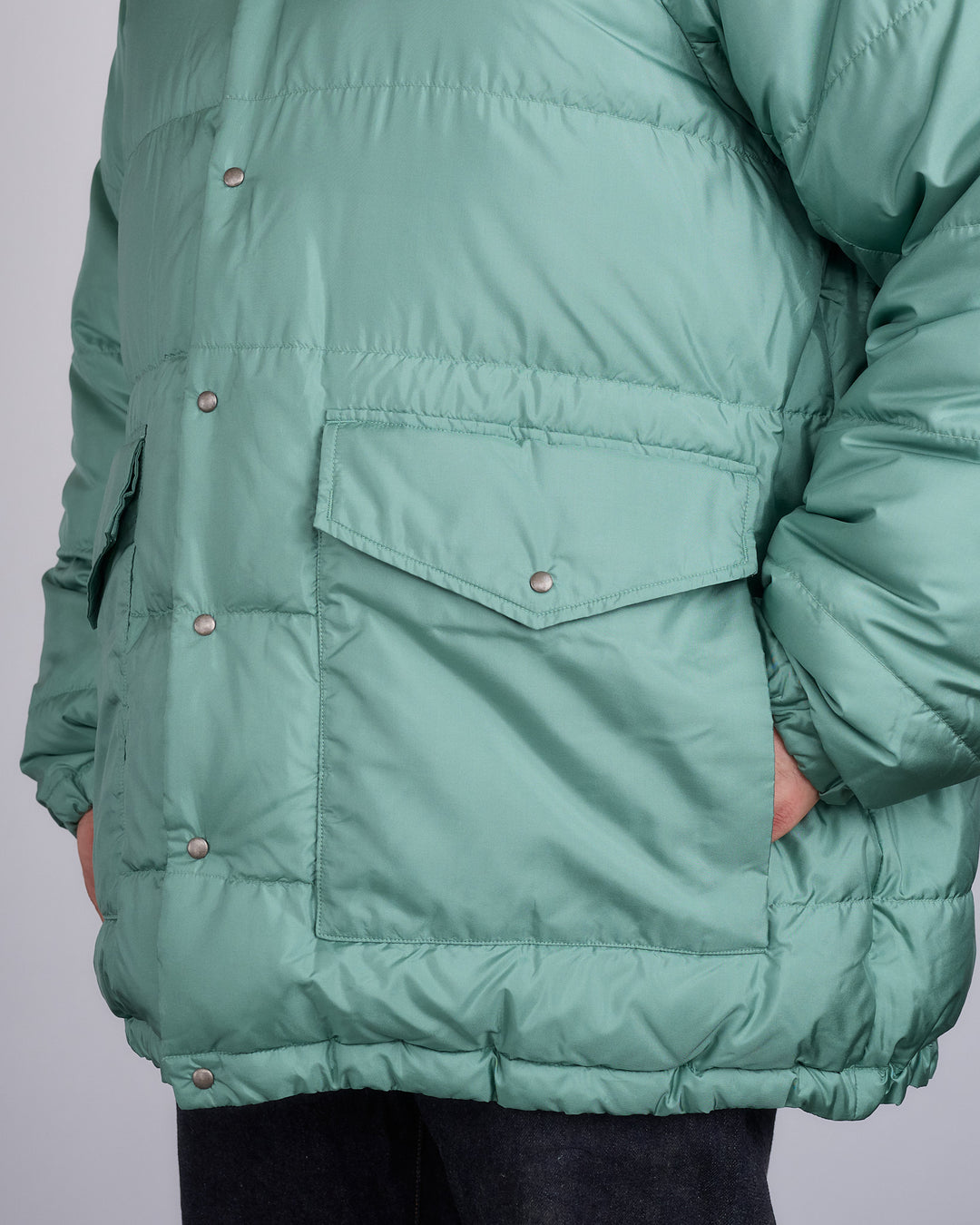 visvim Kodiak Down Jacket Lt.Green