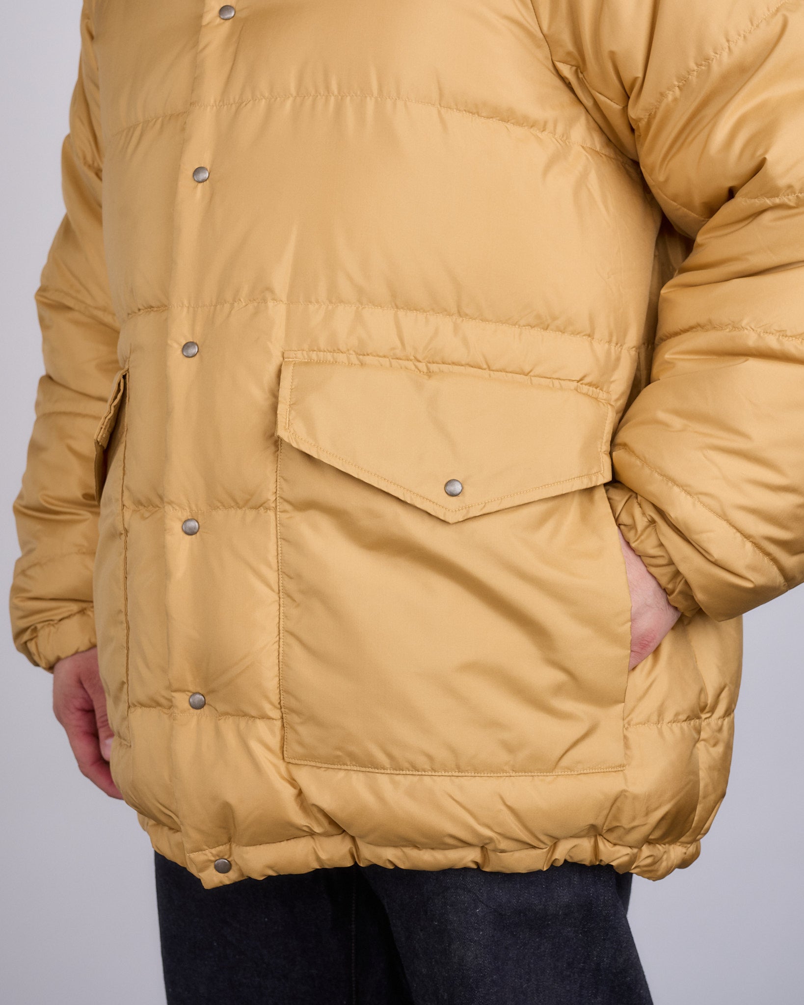 visvim Kodiak Down Jacket Mustard – LESS 17