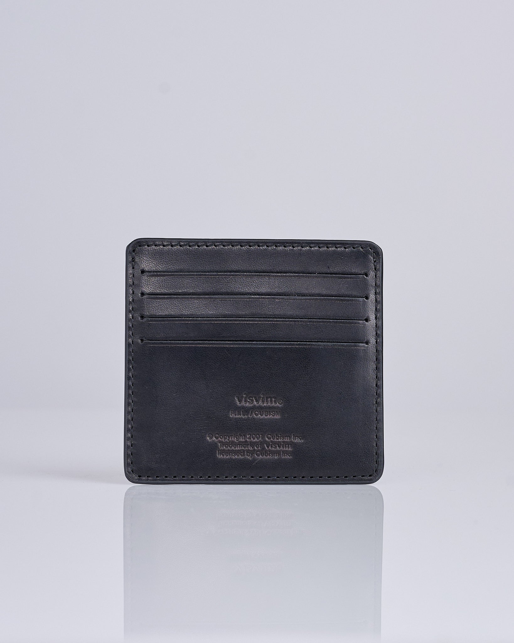 visvim wallet ケース visvim Leather Card Case Black – LESS 17