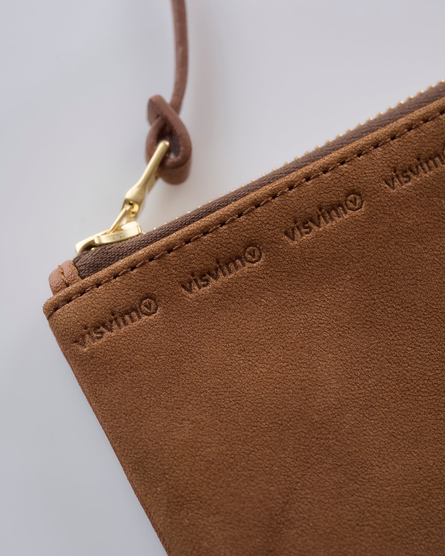 visvim Leather Travel Pouch Brown – LESS 17