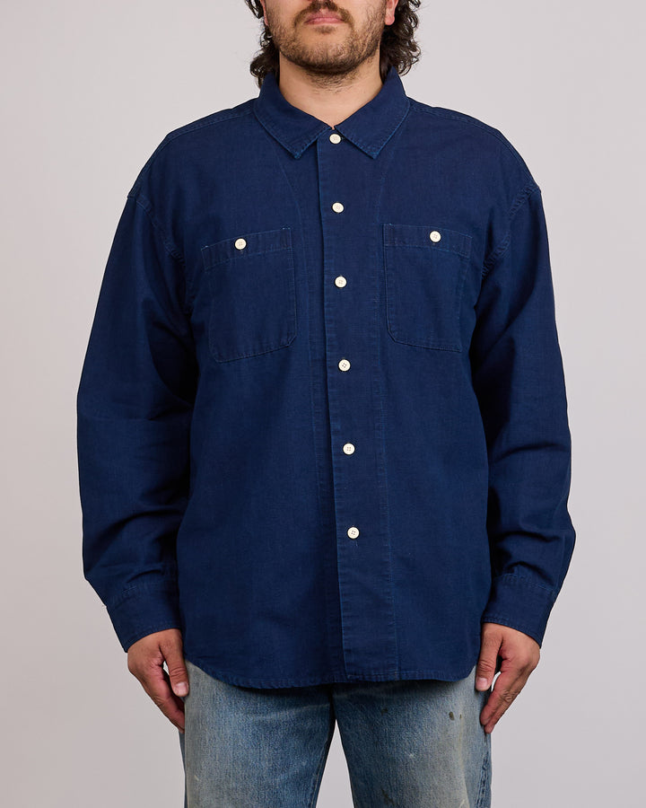 visvim Lumber Button Shirt Indigo