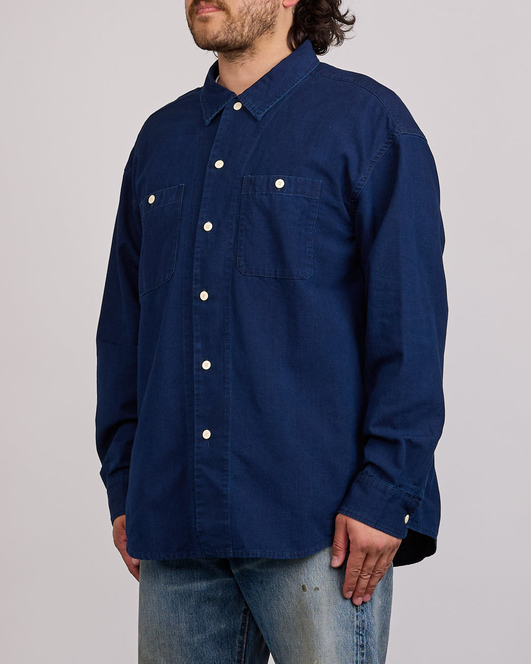 visvim Lumber Button Shirt Indigo