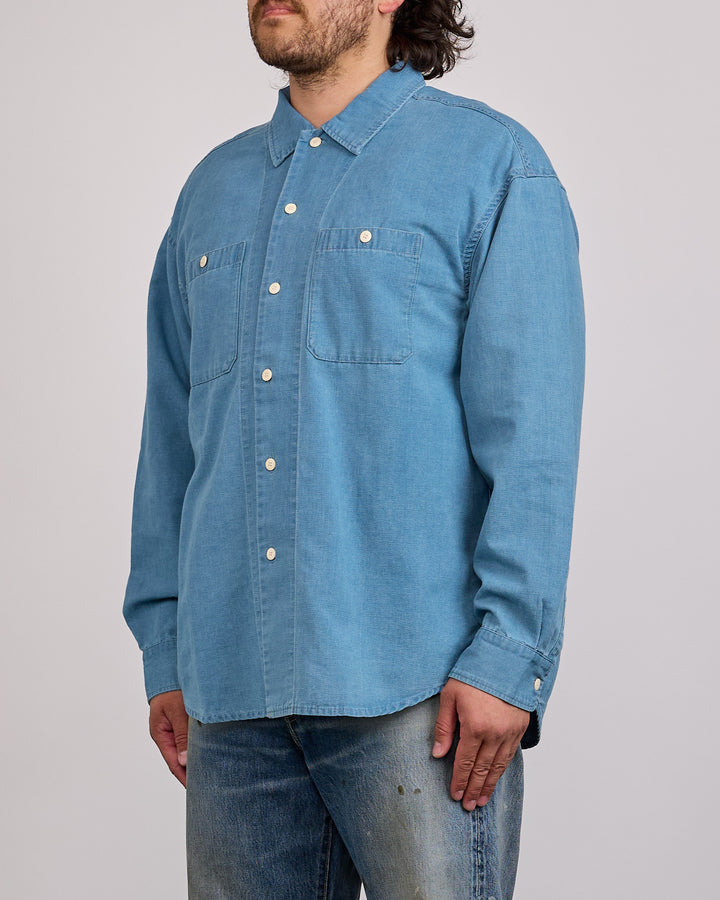 visvim Lumber Button Shirt Lt.Indigo