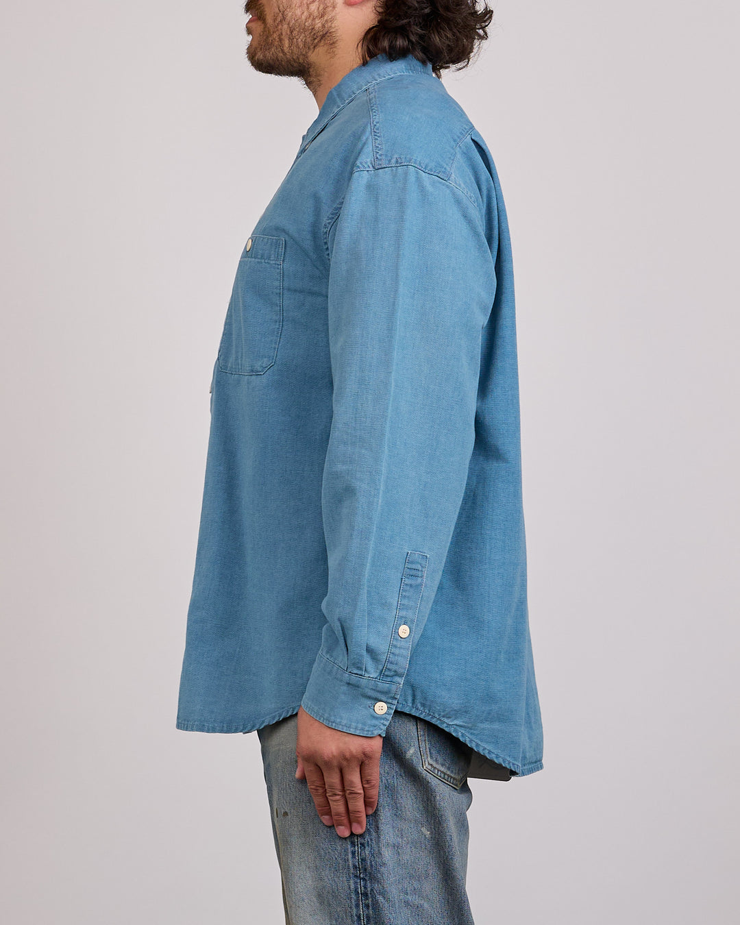 visvim Lumber Button Shirt Lt.Indigo