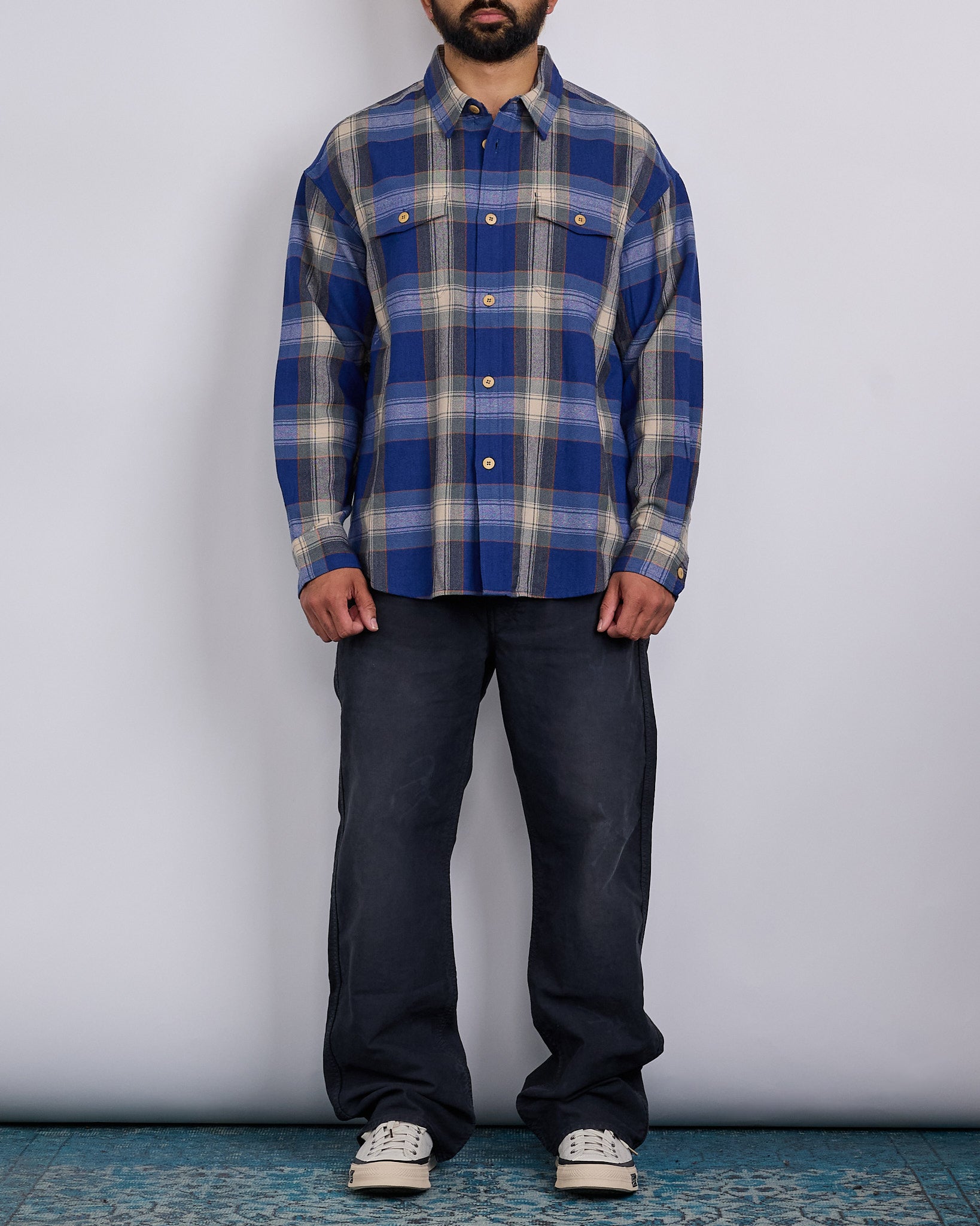 visvim FELLOW SHIRT L/S OX 3 LT.BLUE シャツ visvim FELLOW SHIRT L/S OX 3 LT.BLUE シャツ