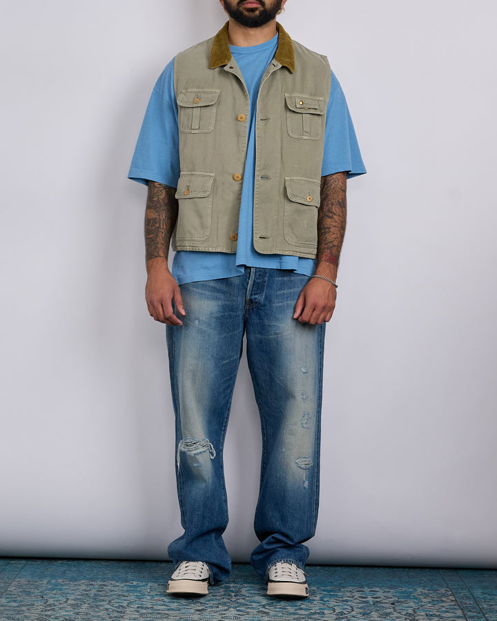 visvim Matto Hunting Vest Lt.Green