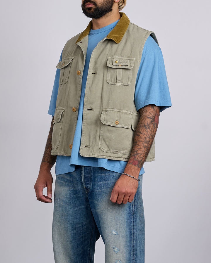 visvim Matto Hunting Vest Lt.Green