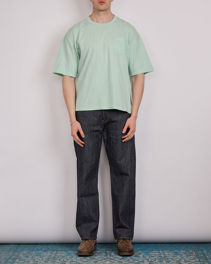 visvim Mondo T-Shirt DMGD Lt. Green