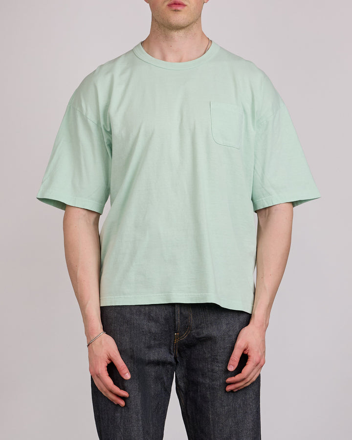 visvim Mondo T-Shirt DMGD Lt. Green