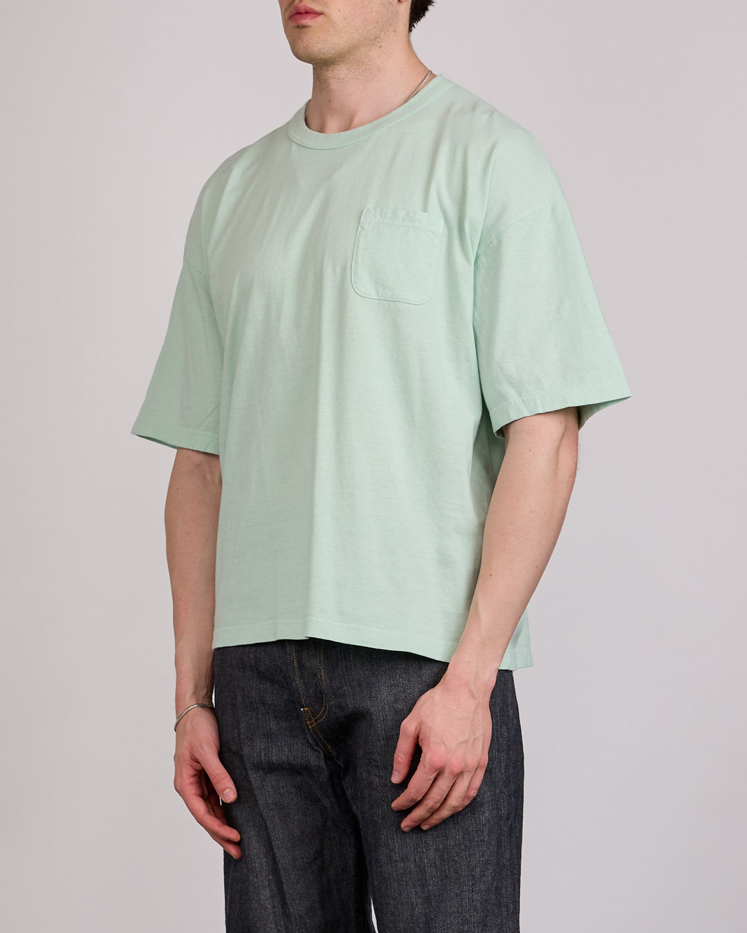 visvim Mondo T-Shirt DMGD Lt. Green