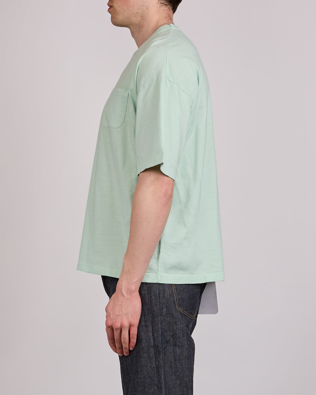 visvim Mondo T-Shirt DMGD Lt. Green