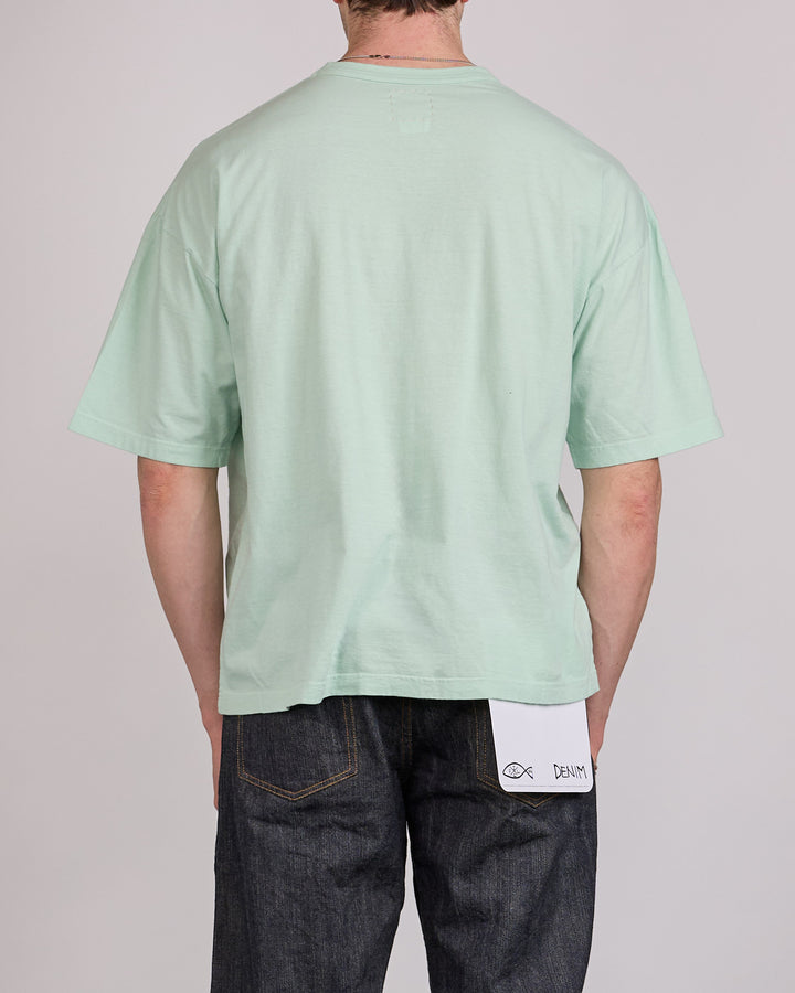 visvim Mondo T-Shirt DMGD Lt. Green