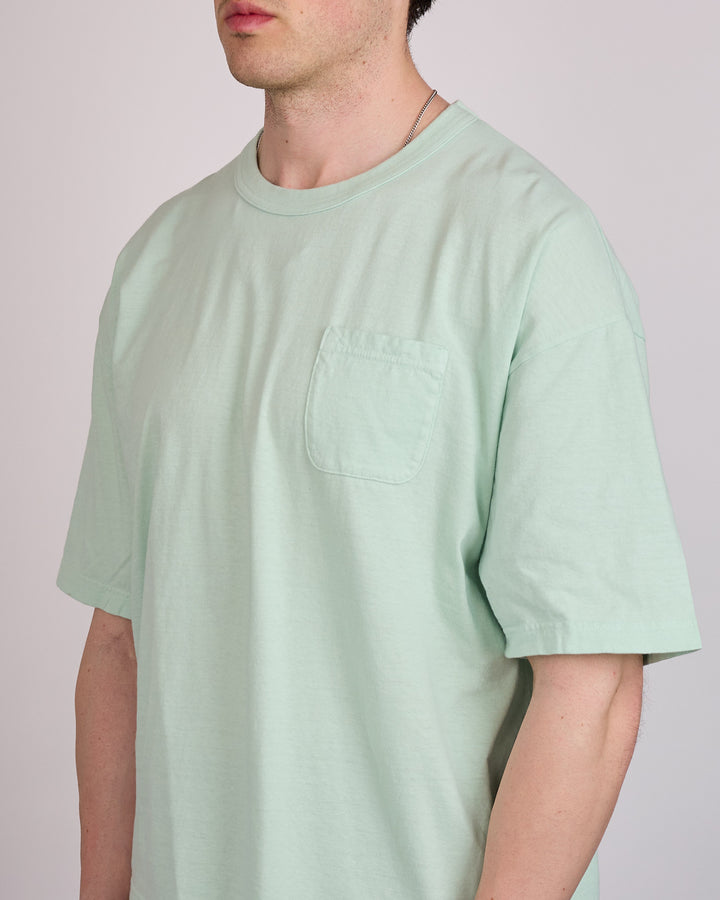 visvim Mondo T-Shirt DMGD Lt. Green