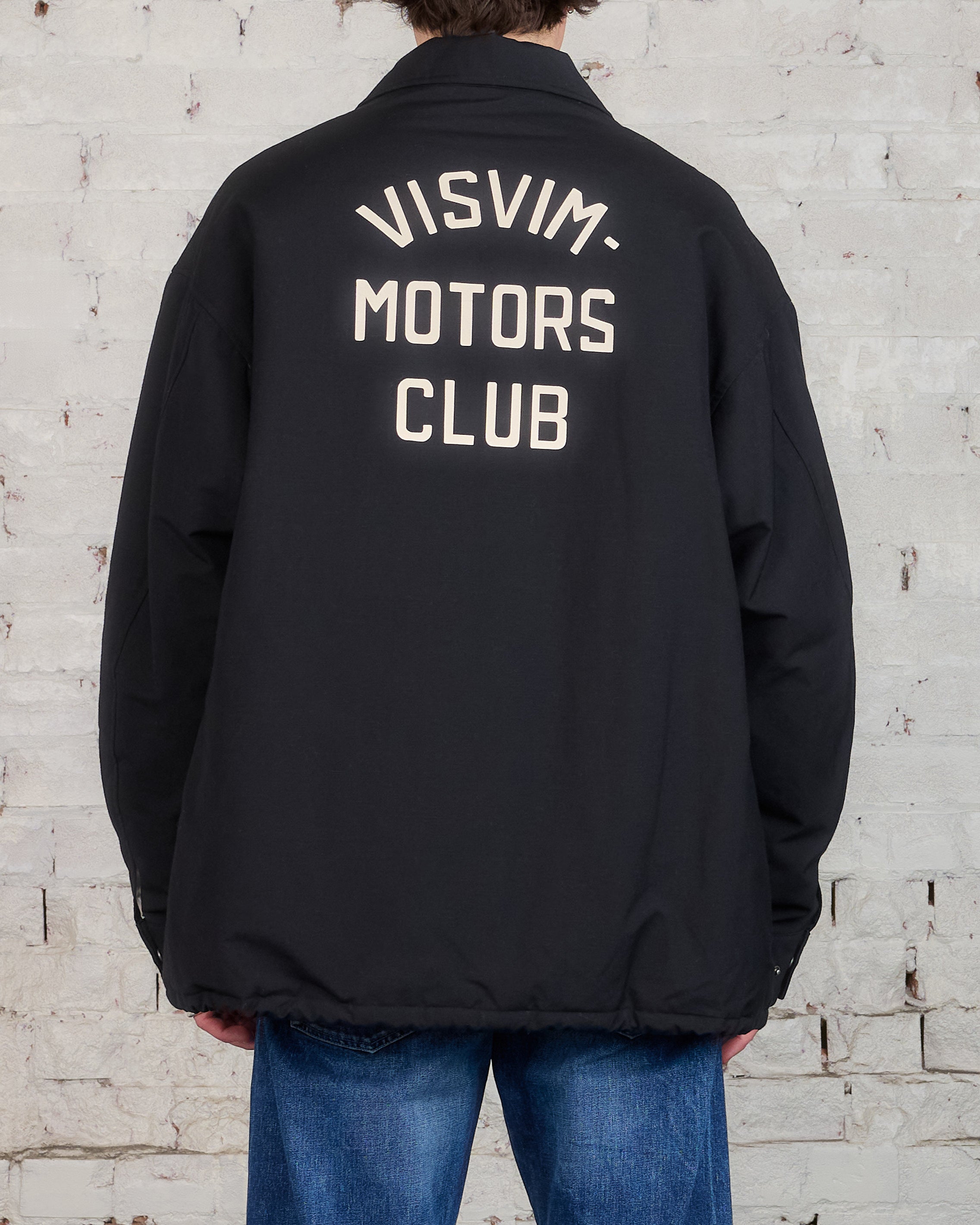 visvim Motors Club Coach Down Jacket Black – LESS 17