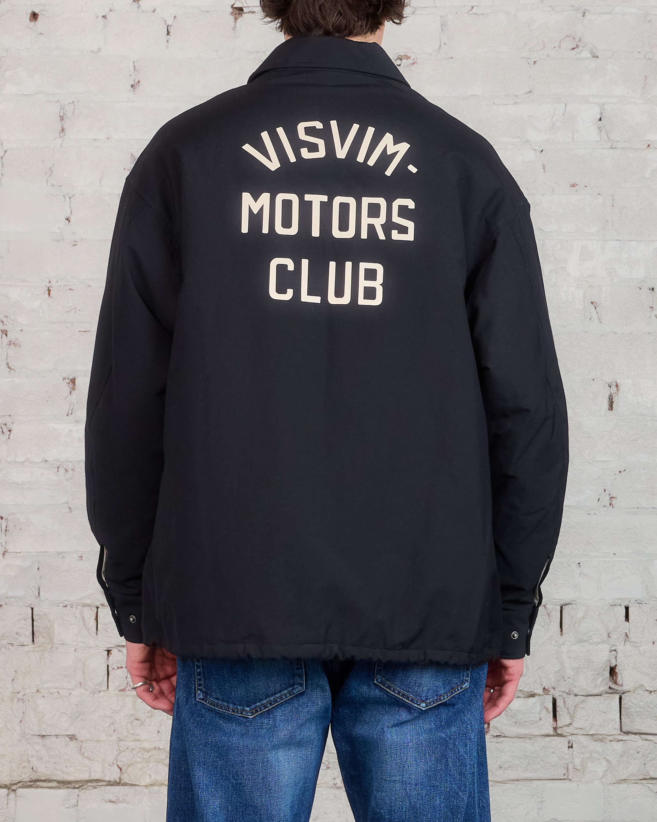 visvim Motors Club Coach Down Jacket Navy