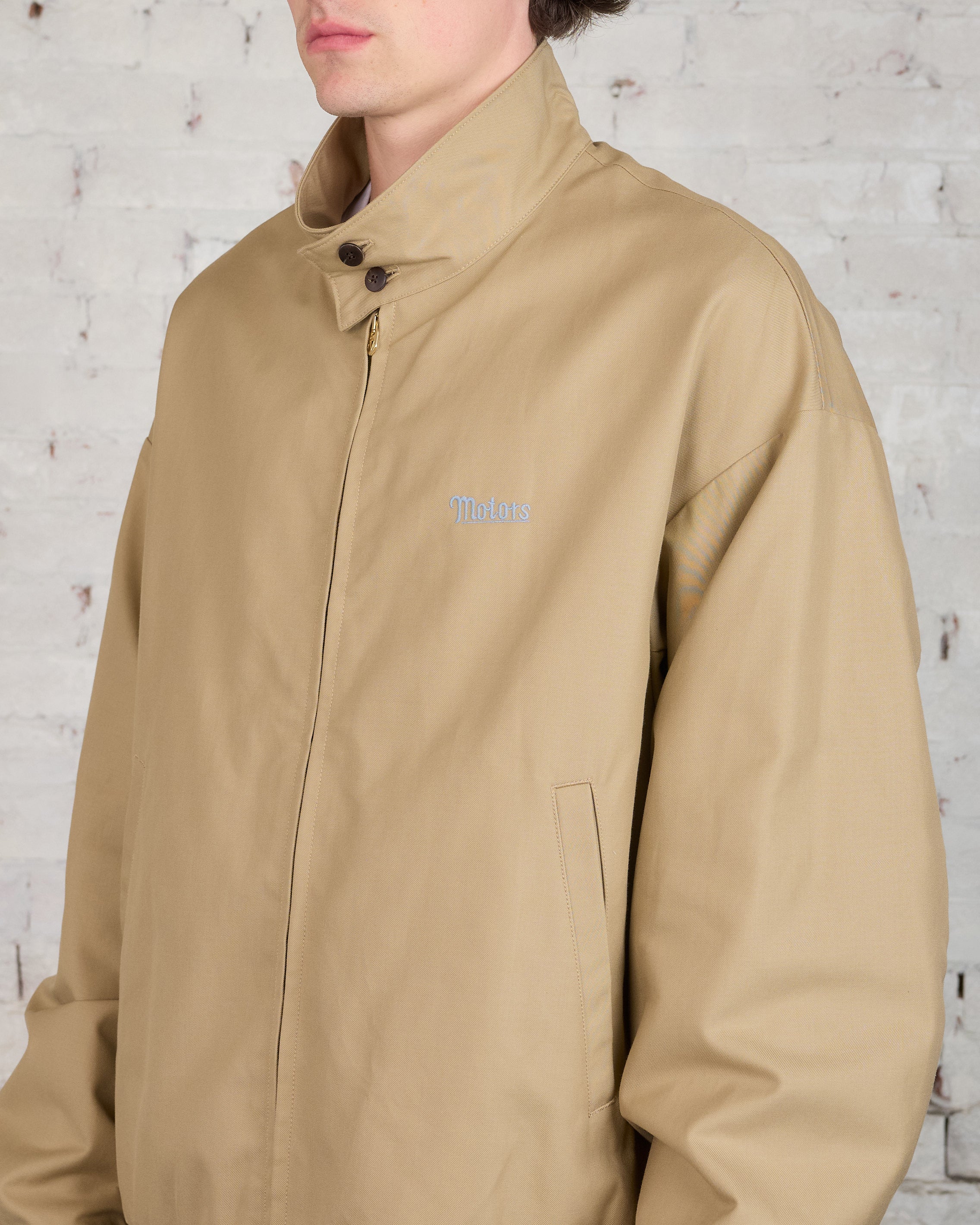 visvim Motors Club Ketchikan Embroidered Jacket Beige