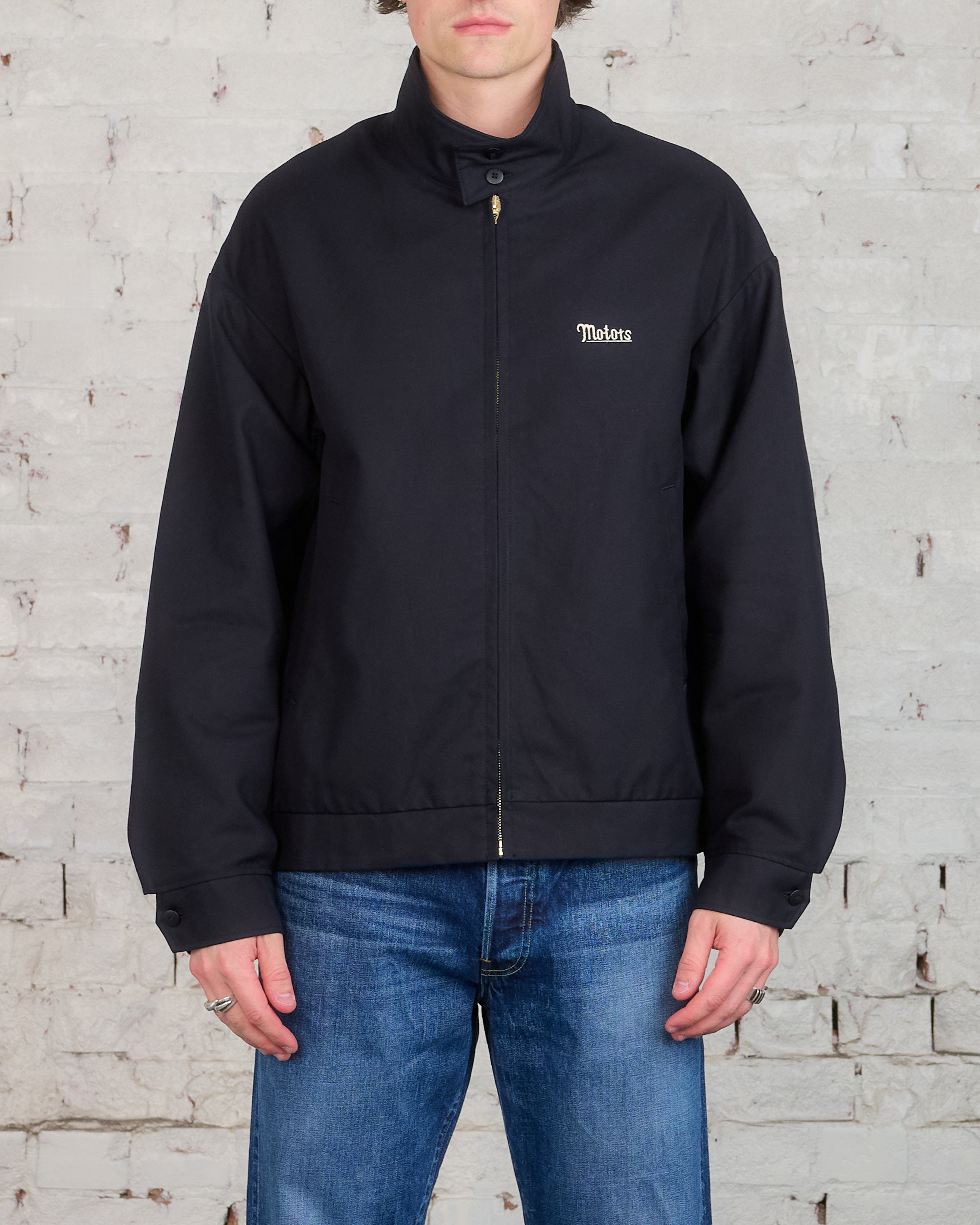 visvim Motors Club Ketchikan Embroidered Jacket Navy