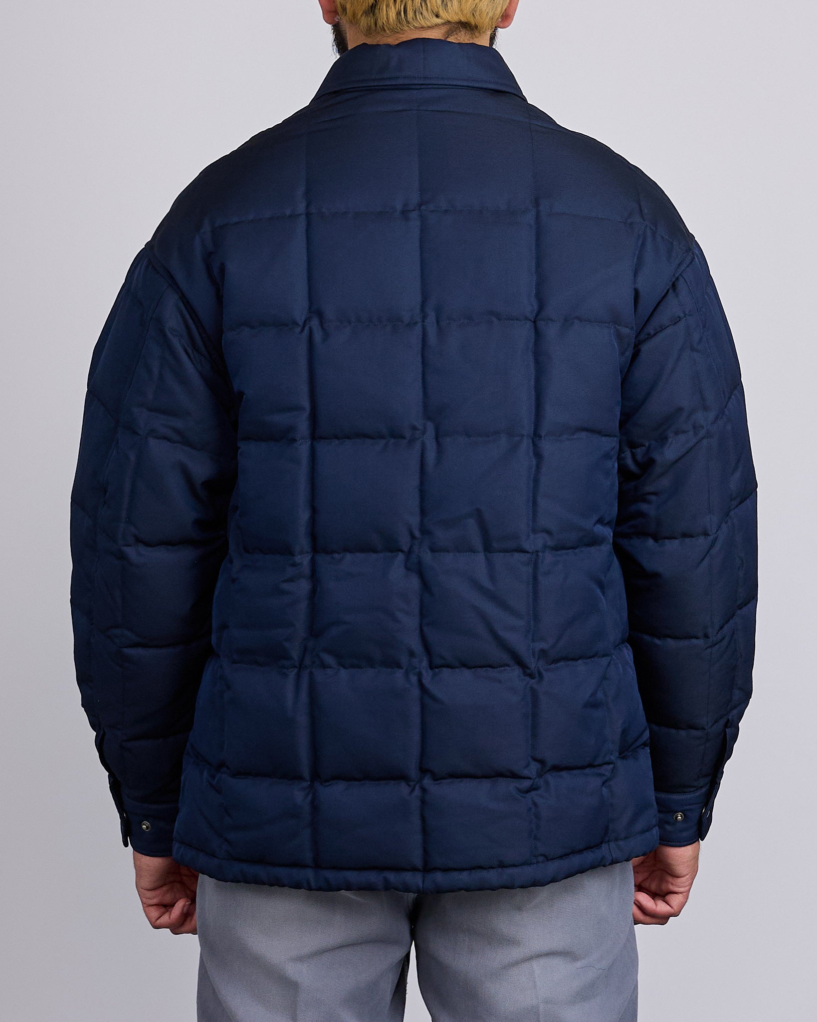 visvim Motors Coach Down Quilted Jacket Navy – LESS 17