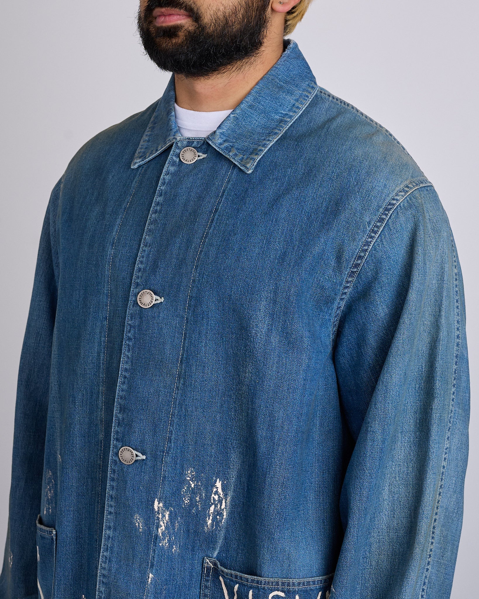 Visvim SS Coach Down Coverall DMGD | Lt. Indigo | Canoe Club