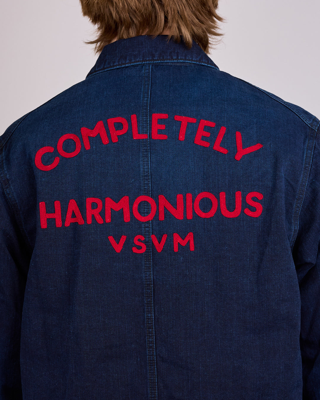 visvim Osiris Down Coverall Jacket DMGD Indigo