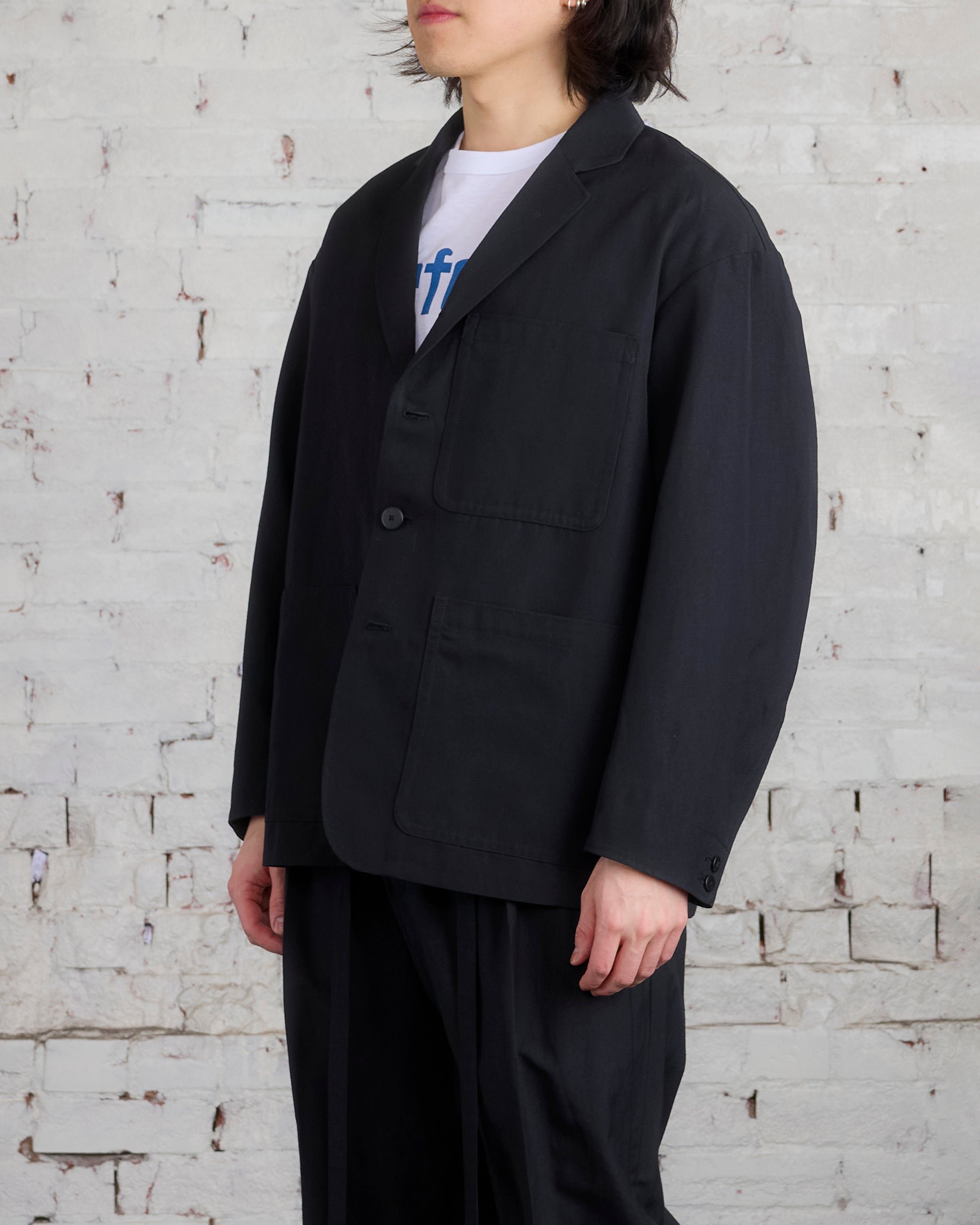 visvim Railwood Blazer Jacket Black