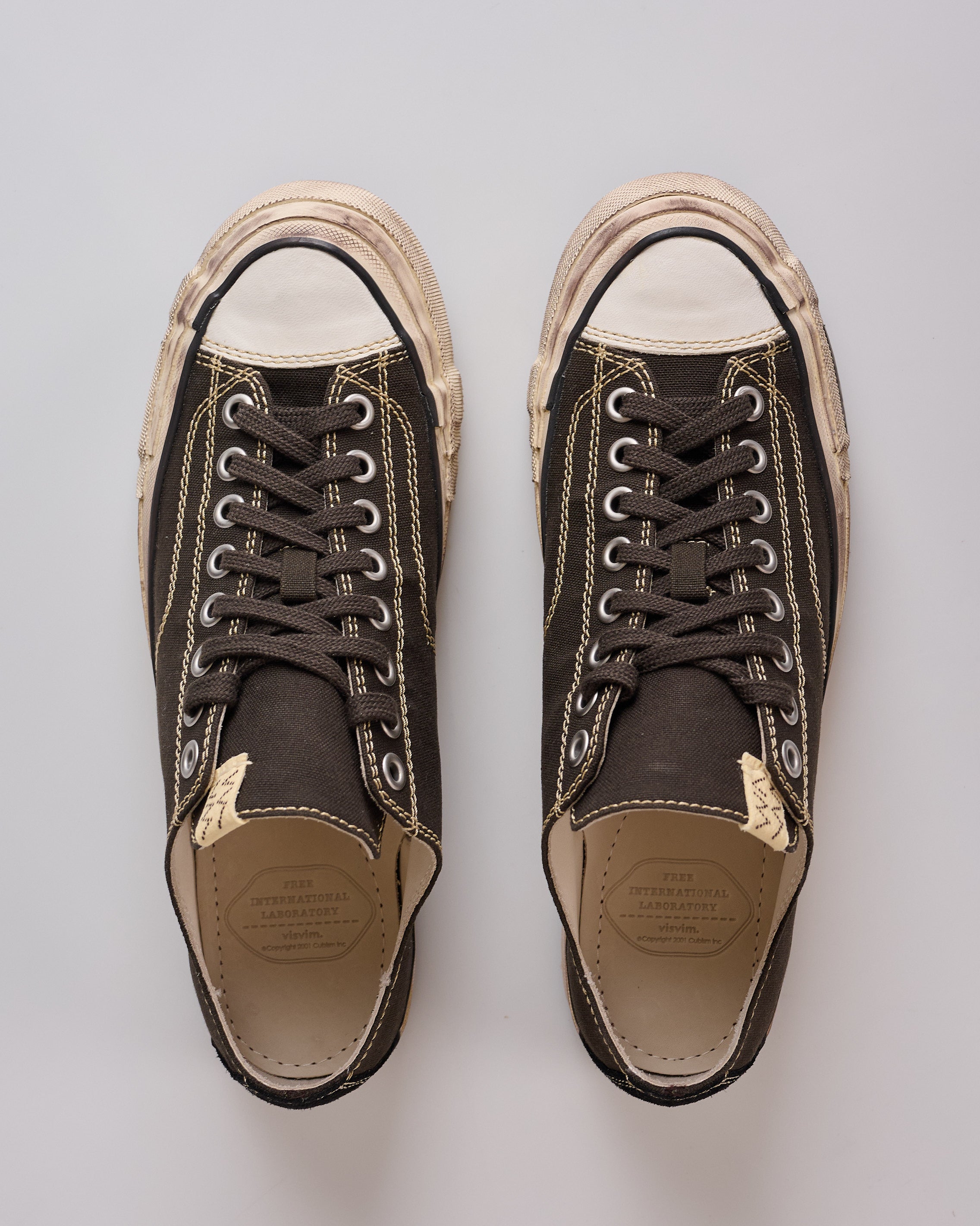 visvim Skagway Lo G.Patten Black – LESS 17