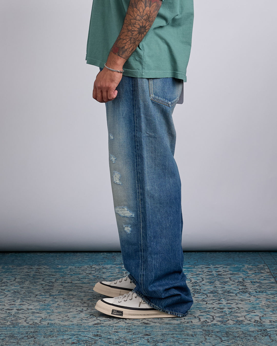 visvim Social Sculpture 01 Ex-Wide Jean DMGD-44