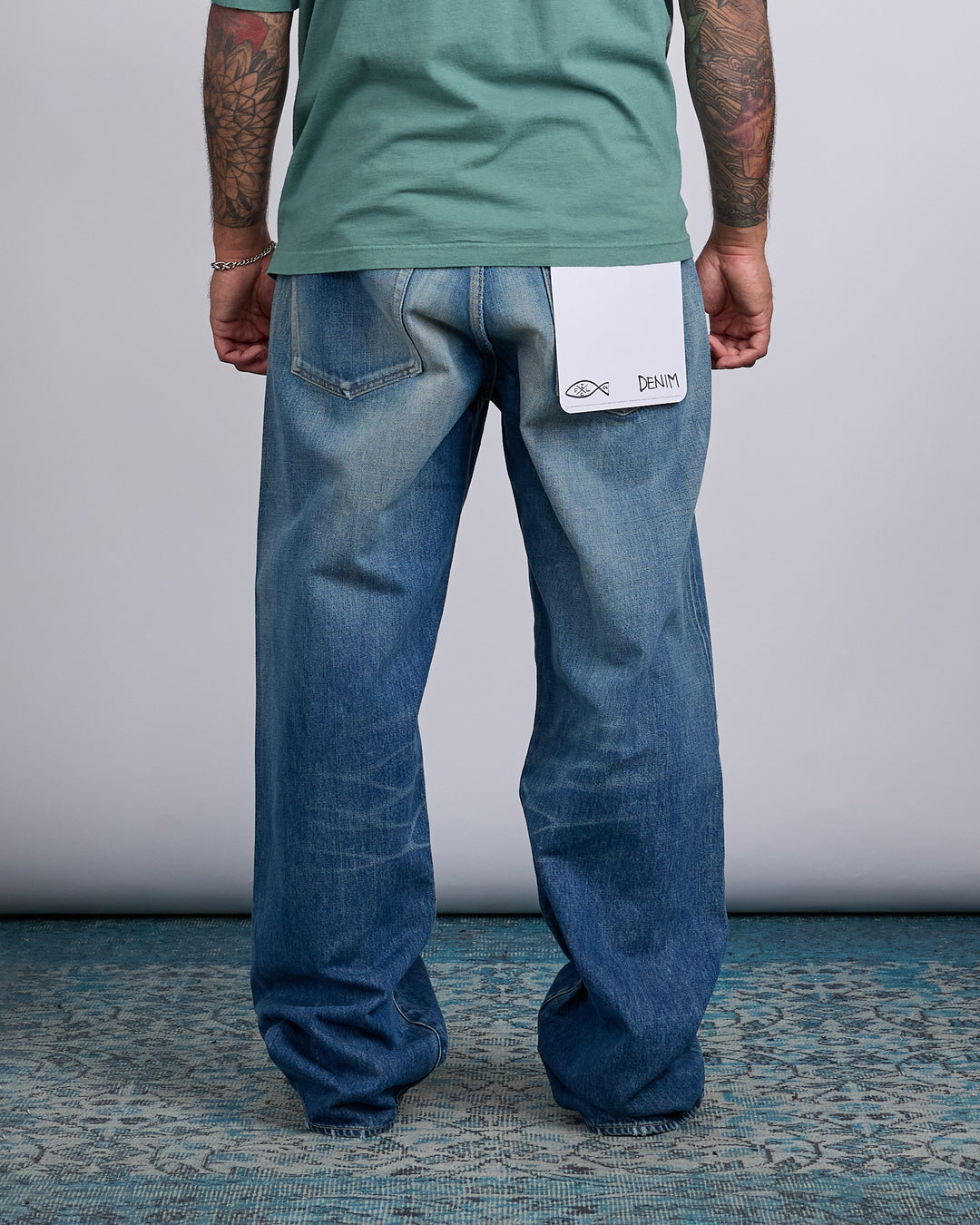 visvim Social Sculpture 01 Ex-Wide Jean DMGD-44