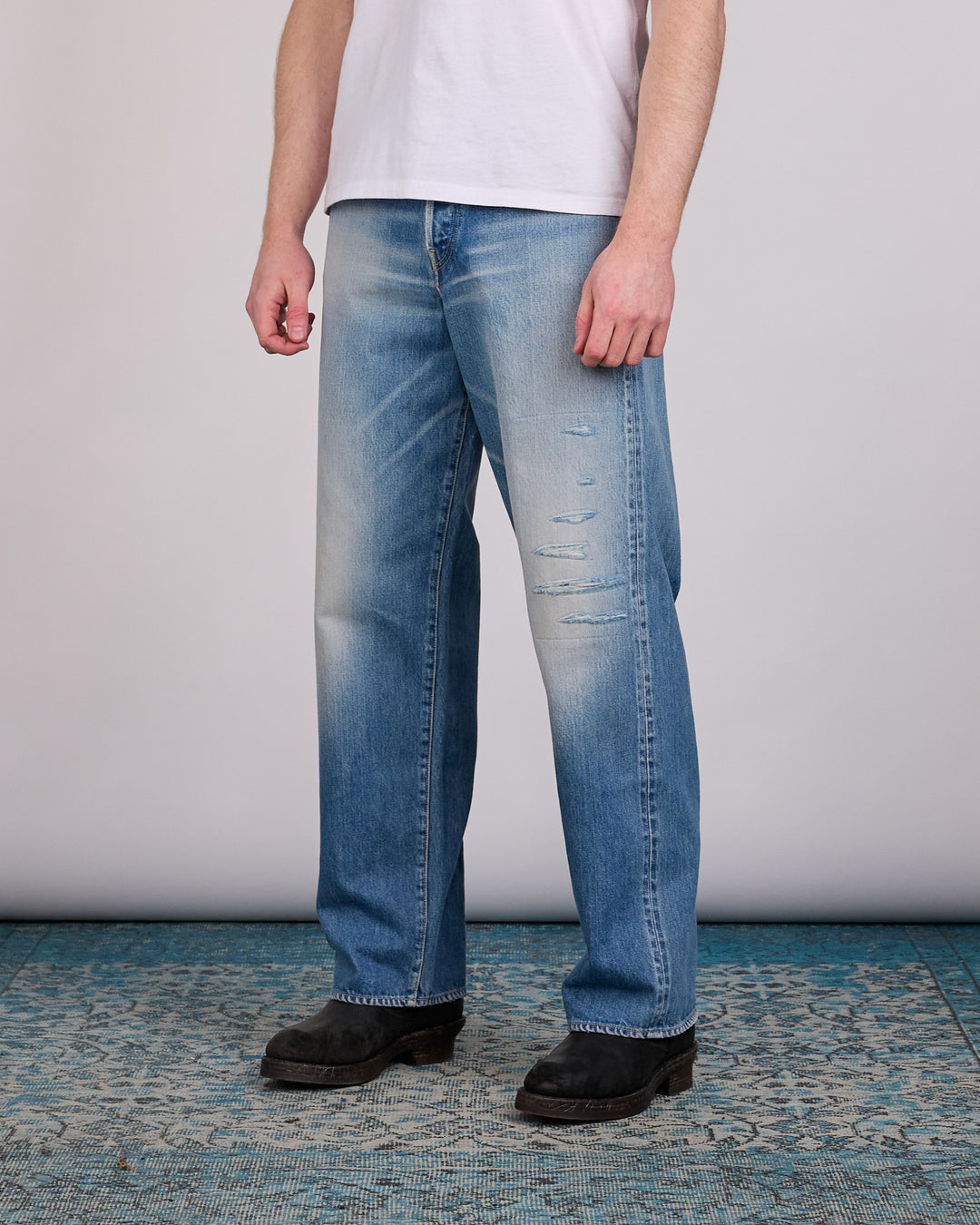 visvim Social Sculpture 01 Ex Wide Jean DMGD-43