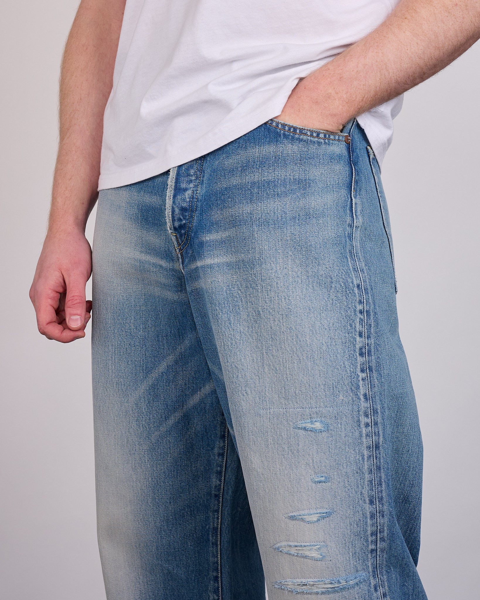visvim Social Sculpture 01 Ex Wide Jean DMGD-43 – LESS 17