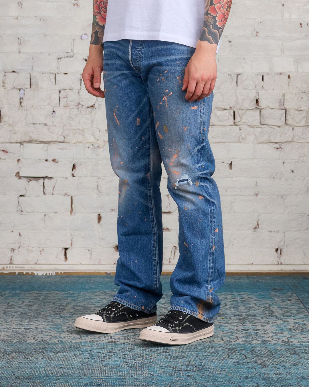 visvim Social Sculpture 01 Slim Jean Damaged-41