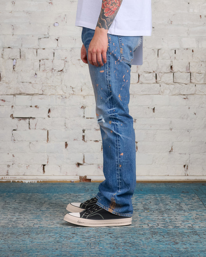 visvim Social Sculpture 01 Slim Jean Damaged-41