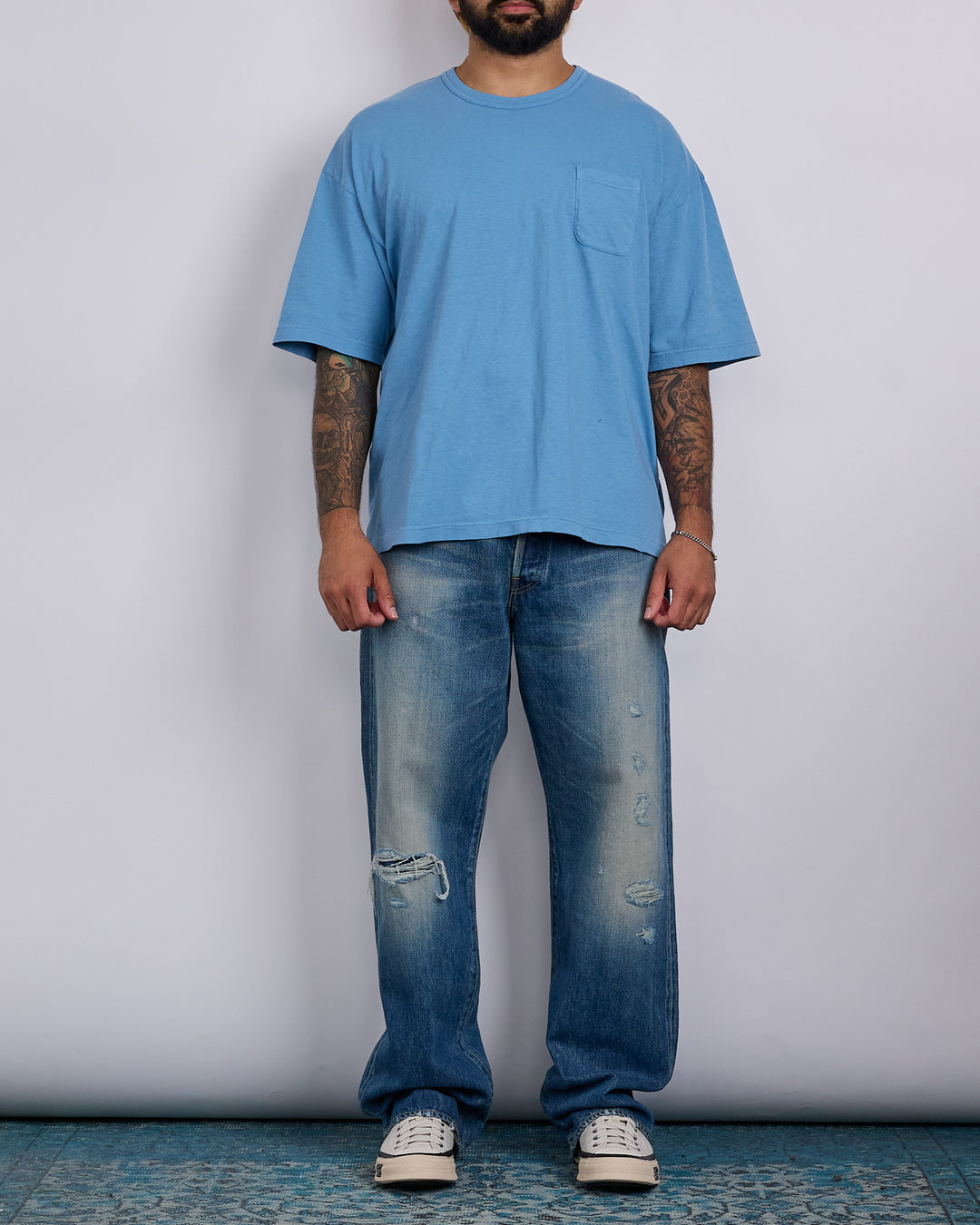 visvim Social Sculpture 01 Wide Jean DMGD-44